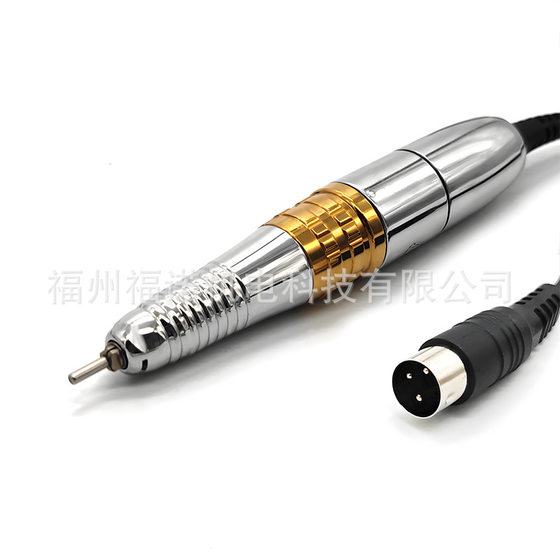 New three-pin nail sander replacement handle 35000 turn brush nail grinding equipment tools grinding feet polishing pen