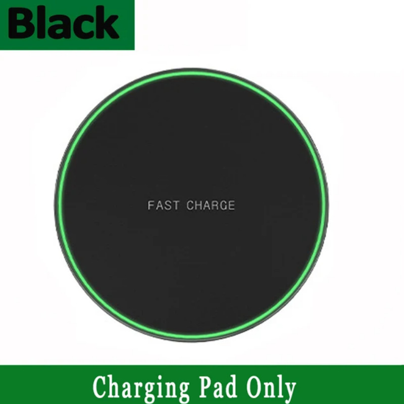 Ultra-thin round K8 wireless charger for Apple Huawei mobile phone headset fast charge universal