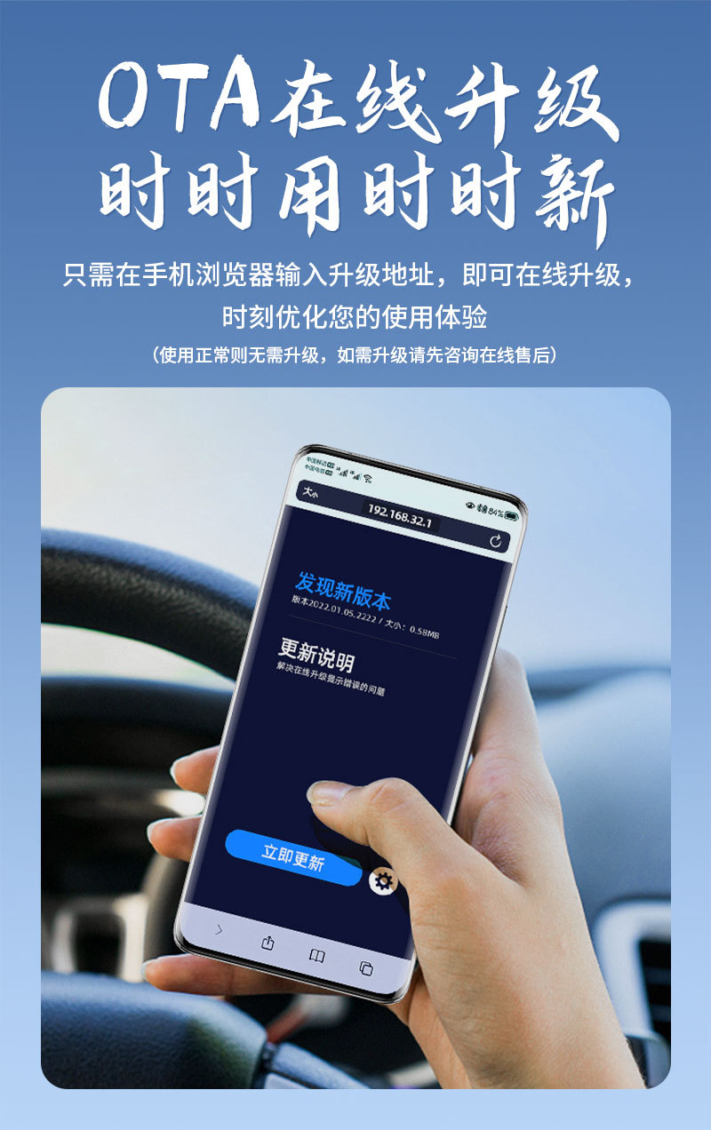 Junyu Car Connect Box Converts Original Wired Carplay to Wireless Hicar, Compatible with Huawei Phones for Navigation