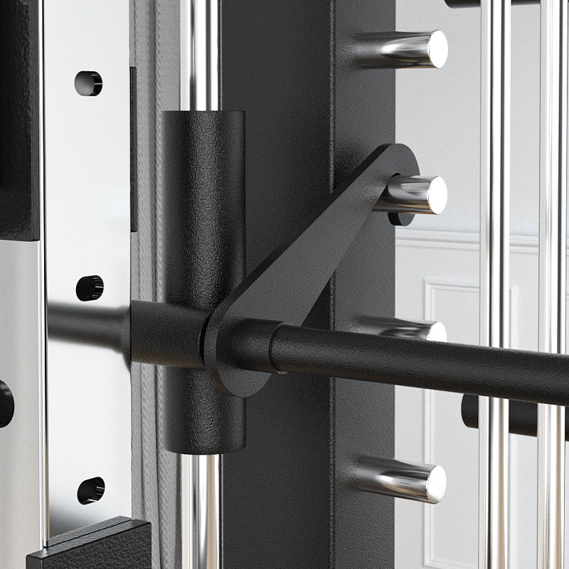 Smith Machine traje de equipo de entrenamiento integral comercial multi-función de pórtico de fitness casa en cuclillas combinación de prensa de banco