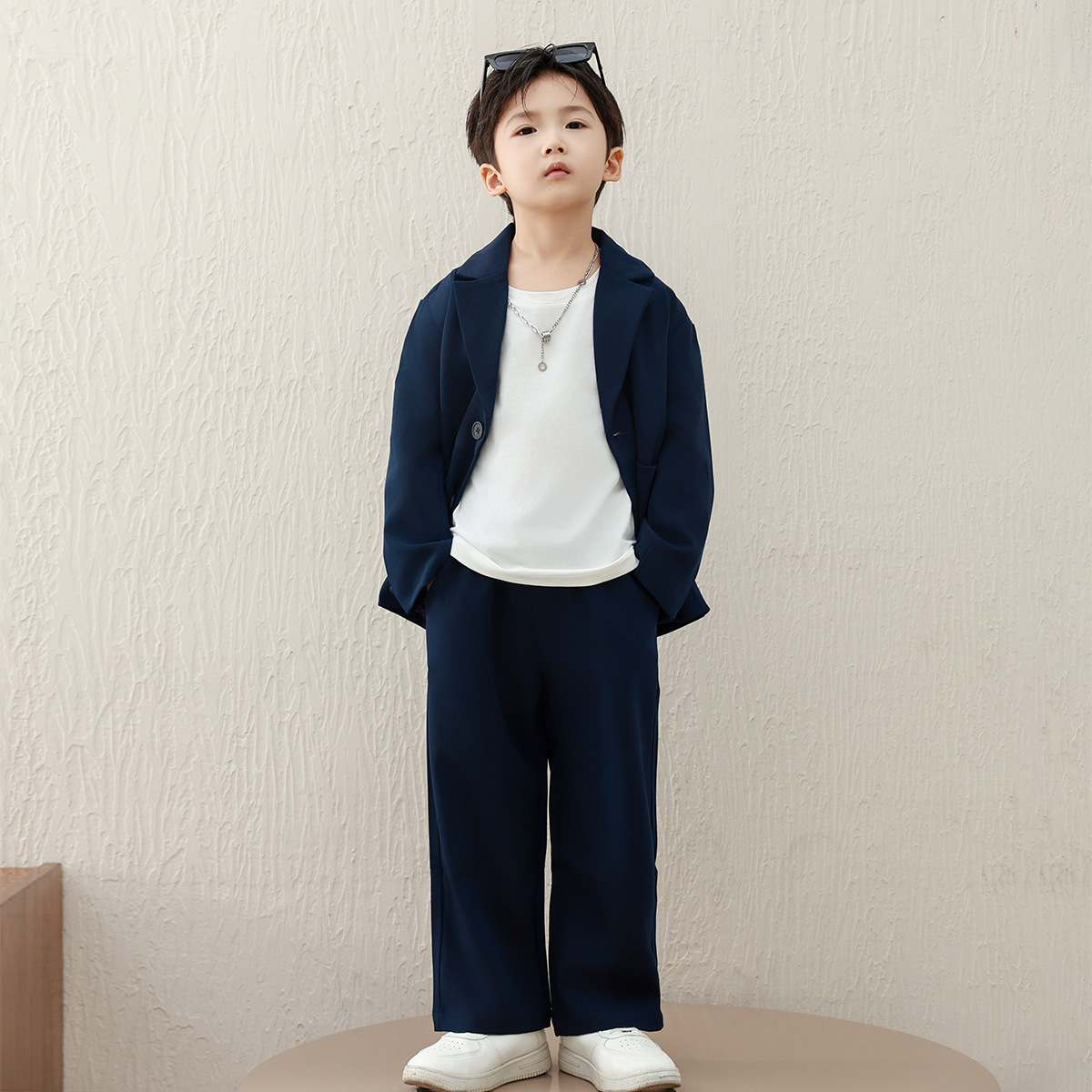 Children's Casual Suits, Fashionable and Stylish Boys' Catwalk Performance Suits, Spring & Fall Flower Girl Dresses, Boys' Suits