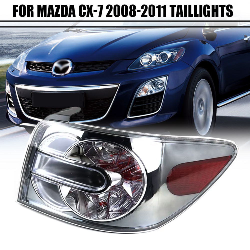 Aplicable a 08 - 11 Mazda CX7 Luz trasera Mazda CX - 7 conjunto de luces traseras Luz de dirección Luz de freno