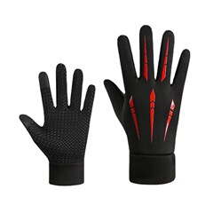 Insulated gloves for men, outdoor cycling, sports, windproof, waterproof, anti-slip, touch screen, mountain climbing, motorcycling, winter and autumn gloves