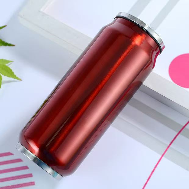 Transfronterizos para latas de dibujos animados creativas tazas de vacío tazas de cola tazas de automóviles personales de aislamiento térmico al por mayor
