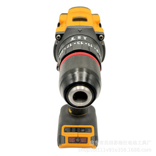 Factory Small Foreign Trade Source Adjustable Speed Electric Drill Impact Lithium Electric Drill Multifunctional Industrial Grade High Power Impact