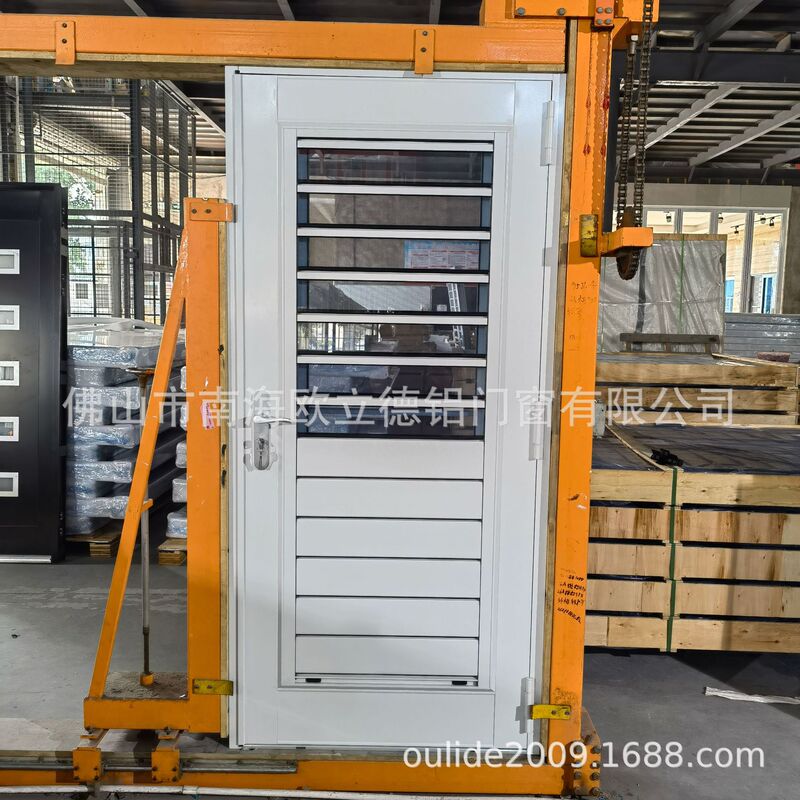 (Factory direct sales) aluminum alloy 2.0 New shutter door anti-theft anti-mosquito waterproof, anti-Hurricane (Factory direct sales) aluminum alloy 2.0 New shutter door anti-theft anti-mosquito waterproof, anti-Hurricane