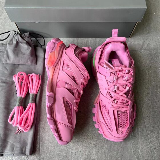 branded sports shoes Paris daddy shoes increased color matching low-top sports casual shoes led