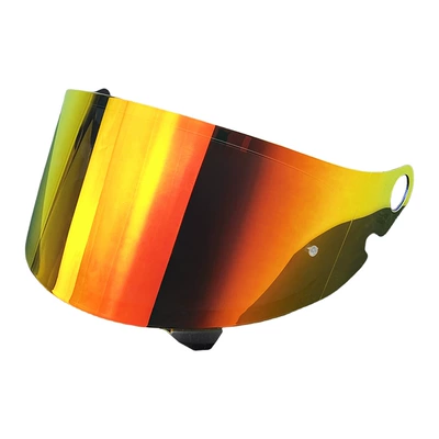 Glamster Retro Helmet Lenses Are Suitable for Glamster Retro Full-Face Helmets Cpb-1V Helmet Visors with Uv Protection (Dəbilqə (Kaska) aksesuarları) - glamster-revo-tea-red