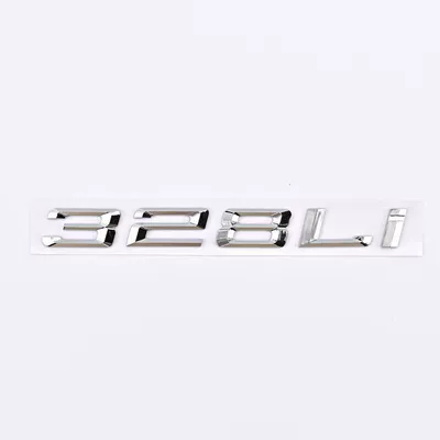 Car logo 318Li lettering, 320Li rear - standard-04-19328li