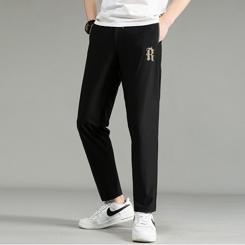 Pantalones Deportivos Jogger para Hombre de Poliéster Microelástico para Deportes