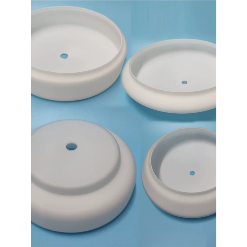 Аксессуары для ламп, стеклянный абажур, полукруглый держатель люстры, белый матовый абажур, светодиодное освещение, средняя крышка