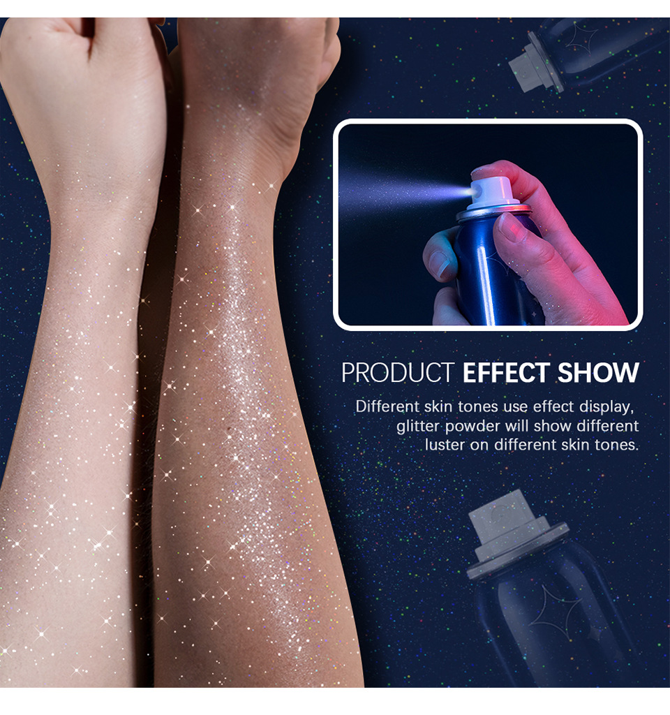 Spray glitter corporal para fiesta night club efecto estrellas brill_voghion.com