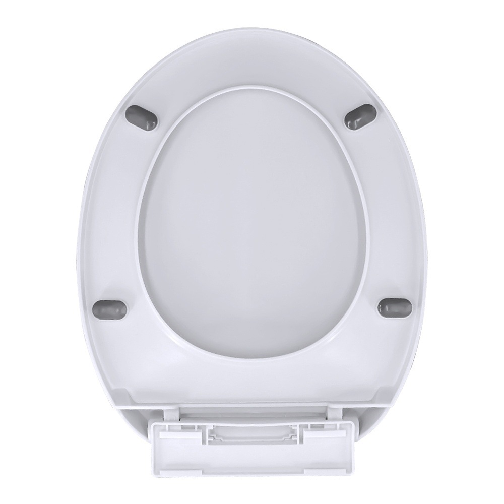 Universal Toilet Seat Cover for Foreign Trade Export, Thickened Toilet Seat Cover for Home Bathroom, Soft Close, Pressure-Resistant, Heavy-Duty, Anti-Aging