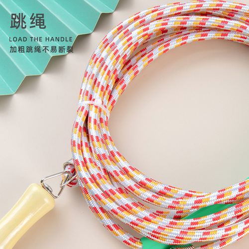 Group long rope jumping for multiple people, students and children, bold 3/5/7/10 meters, cotton and linen, school group competition, rope swinging