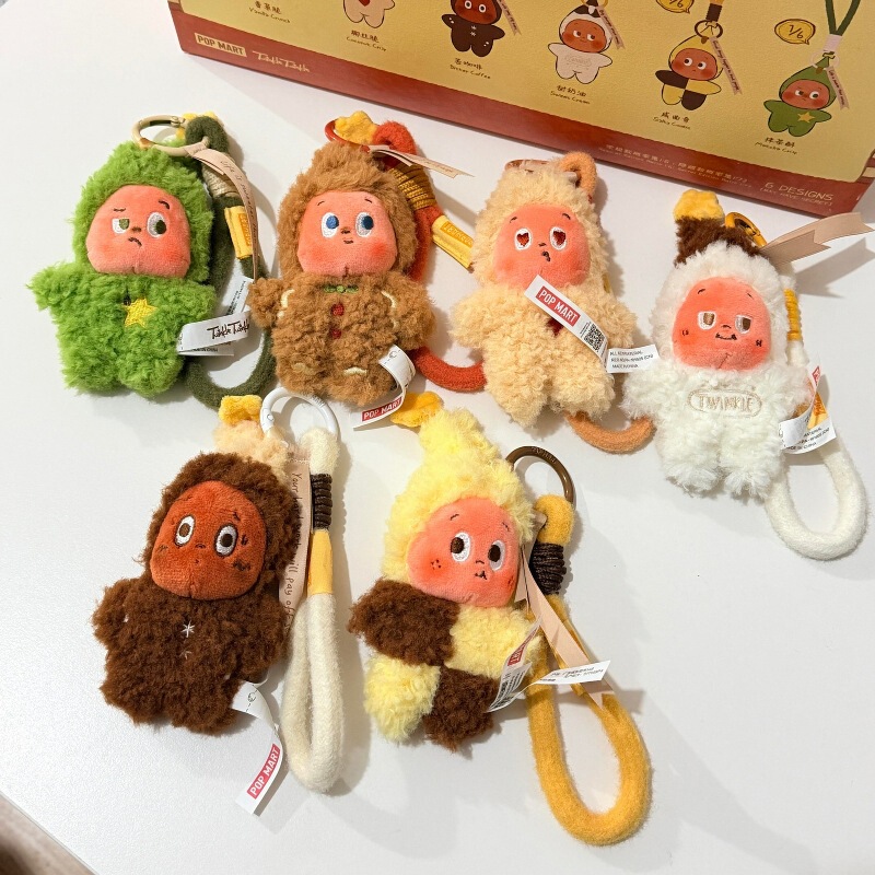 In-Stock High-Quality Star People Series 4 Delicious Moments Series Plush Doll Keychain Blind Box Toy Gift