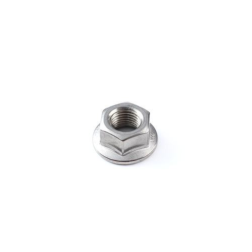 Stainless steel flange nut 304316 anti-slip locking nut inch fine orthodontic locking nut with pad