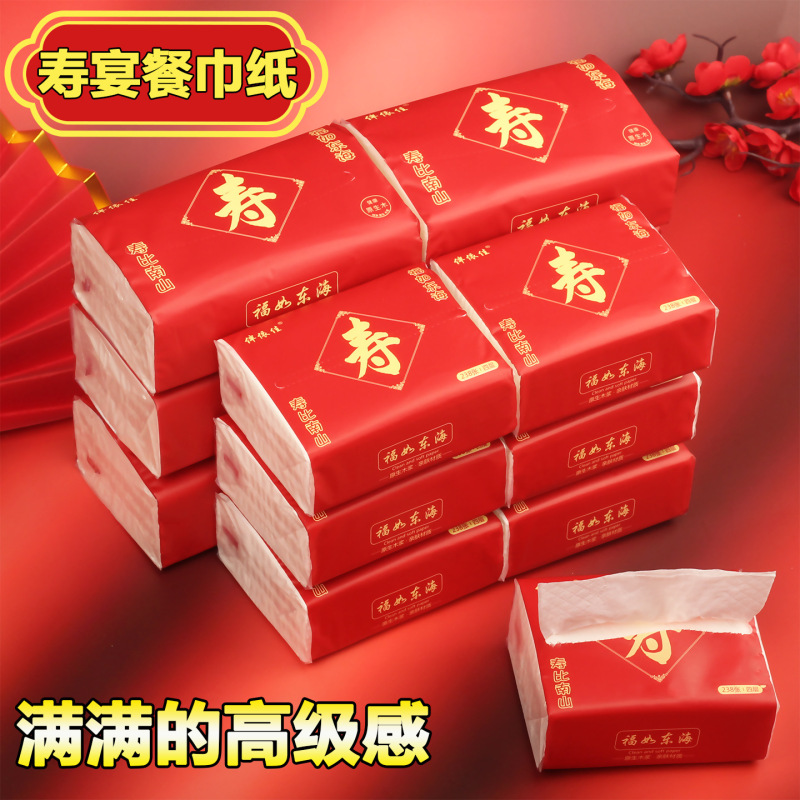 Birthday Napkin Paper Birthday Banquet Tableware Set Disposable Small Package Thickeneded Festive Banquet Birthday Character Household Use