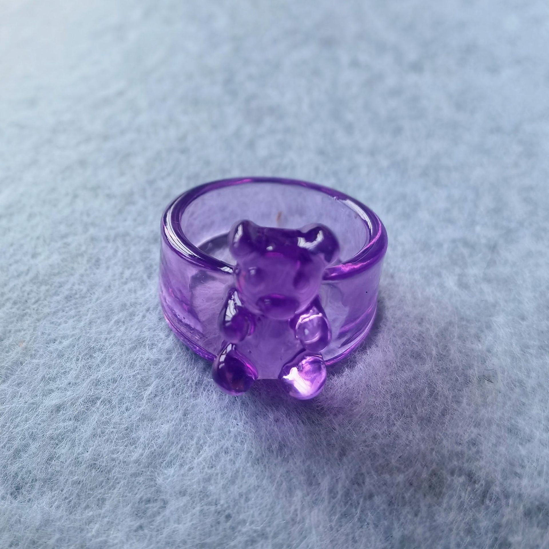 Cute Animal Arylic Unisex Rings display picture 3