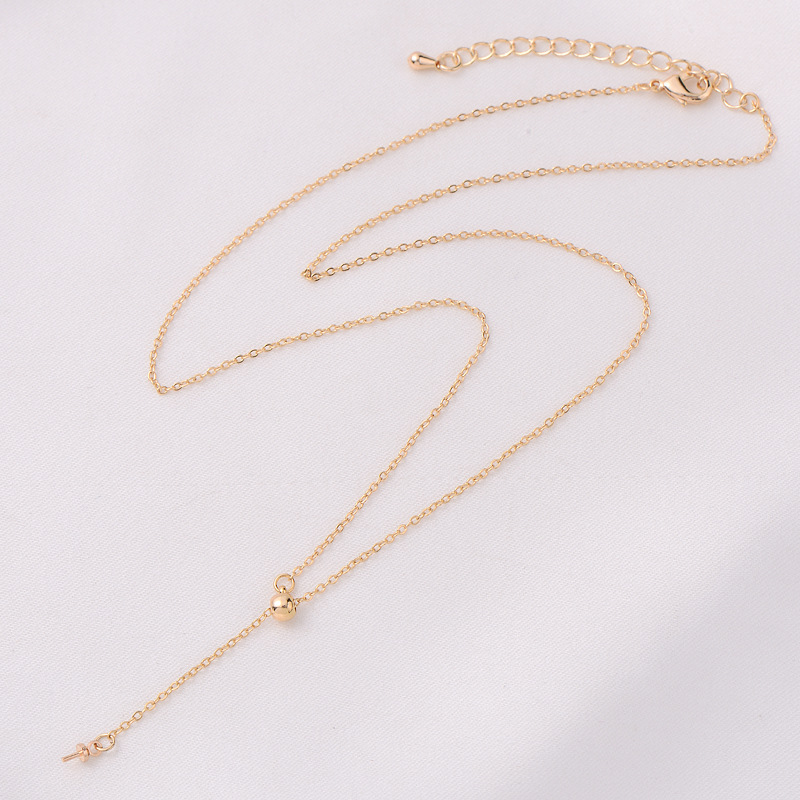 Colar choker de pérolas com fecho magnético para mulher_voghion.com