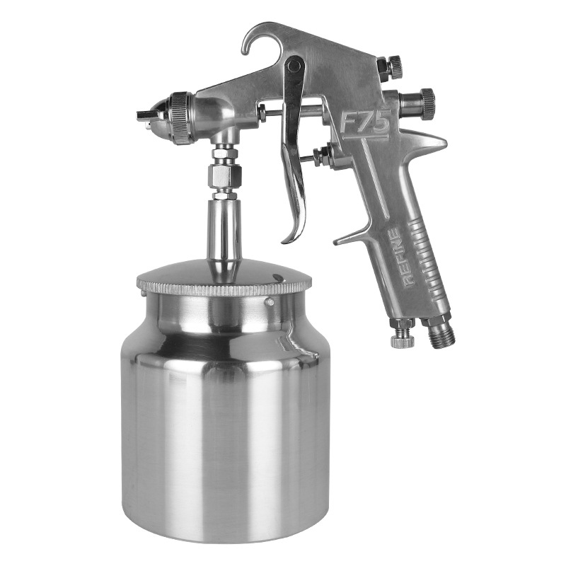 Pistola de pintura neumática Ruifeng F - 75 herramientas de pulverización de alta atomización para muebles pistola de pulverización de pintura superior e inferior pistola de pulverización de pintura