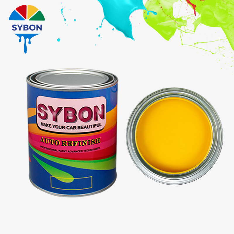 SYBON SY215汽车色母漆中黄1L