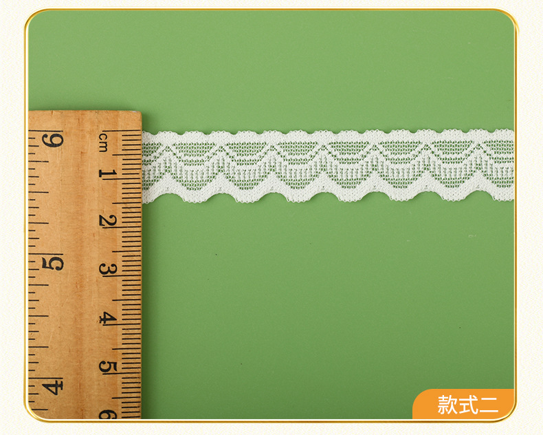 蕾丝小花边 弹力蕾丝花边 单边蕾丝花边 领口袖口花边辅料 现货详情9