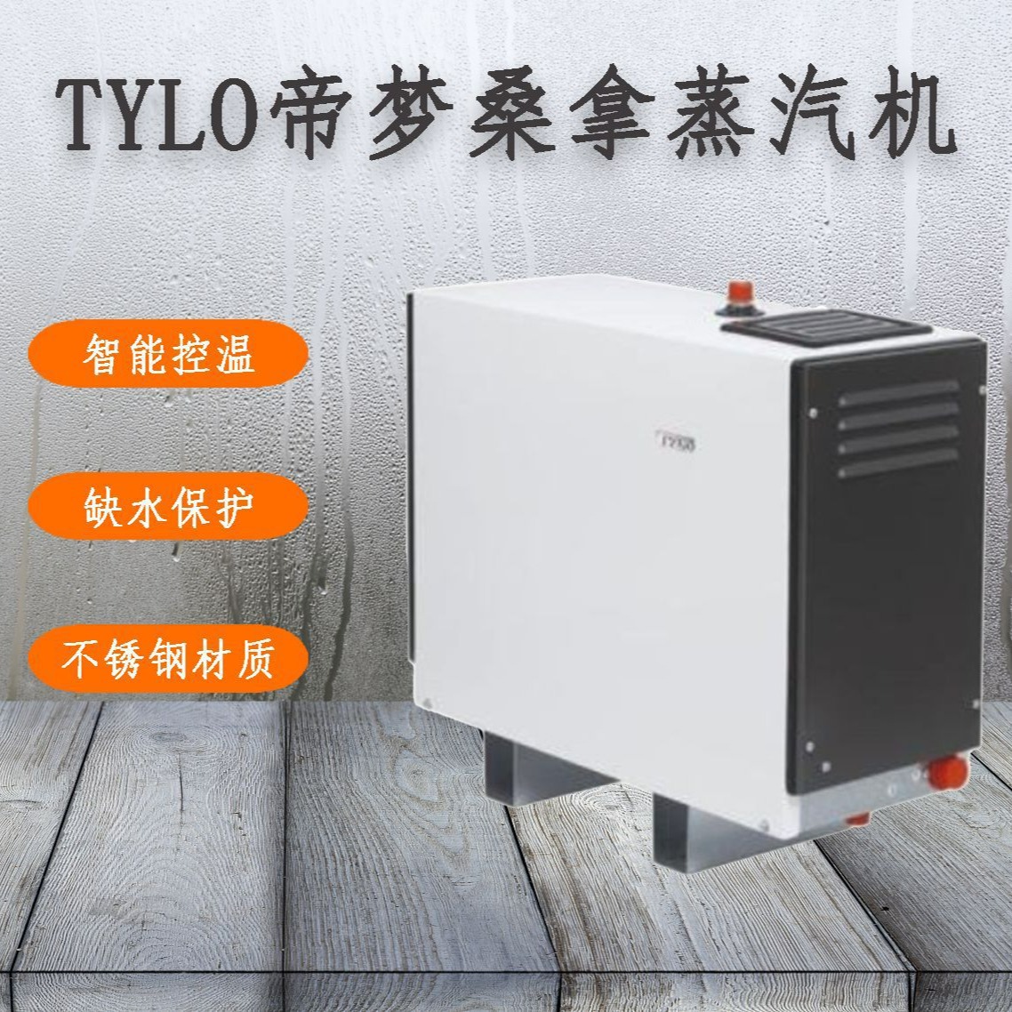 TYLO帝梦蒸汽机湿蒸机 供应蒸汽发生器 商用家用桑拿房专用设备