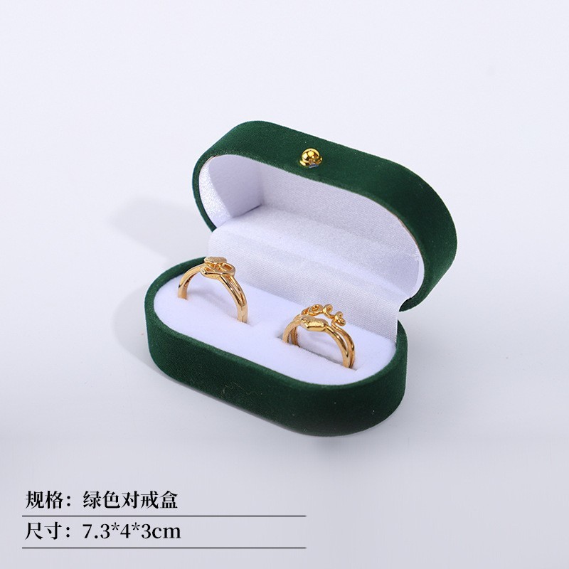 ゴールデンバックルベルベットジュエリーボックスイヤリングボックスネックレスボックスリングボックスイヤリングボックスベルベットジュエリー包装ボックスイヤリングボックス