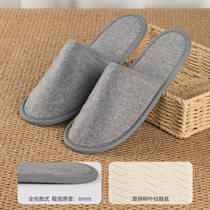 ホテルの使い捨てスリッパ、B&Bの特別な客室用品、ホテルのおもてなし、厚みのある美容室の滑り止めスリッパ卸売|undefined