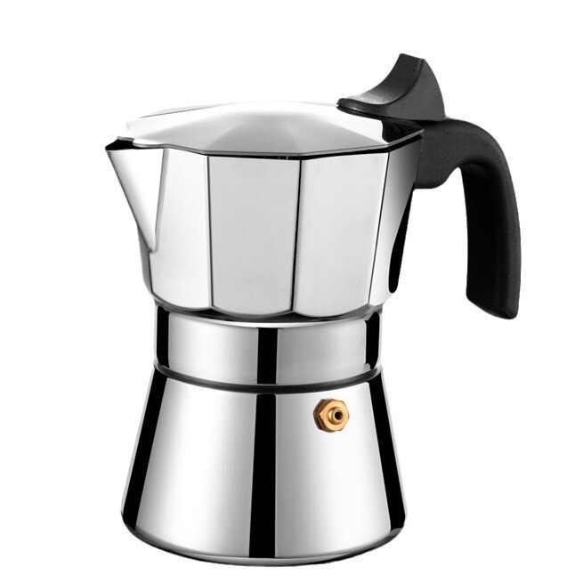 Carefully Selected Classic Octagonal Stainless Steel Moka Pot for Home Use, Italian-Style Espresso Coffee Maker, Hand-Brewed Coffee Carefully Selected Classic Octagonal Stainless Steel Moka Pot for Home Use, Italian-Style Espresso Coffee Maker, Hand-Brewed Coffee