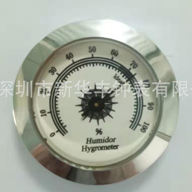 厂家直销直径22mm金属外壳温湿度计径25mm金属外壳温湿度计径27mm