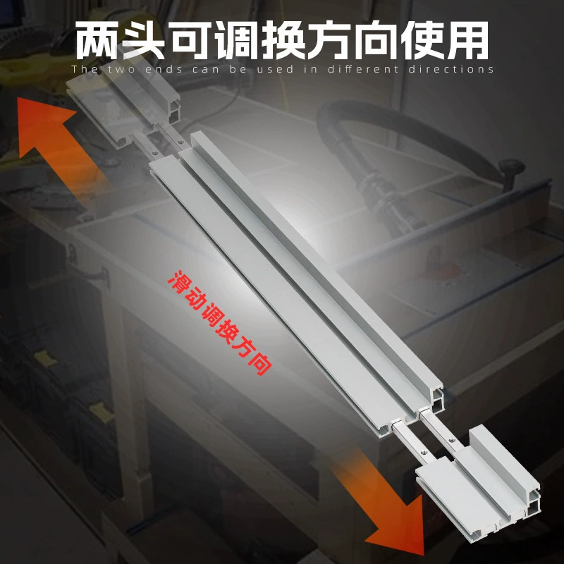 Алюминиевый сплав Регулируемый горный деревообрабатывающий косой режущий датчик телескопическая линейка режущей машины Регулируемый профиль позиционирования на расстоянии