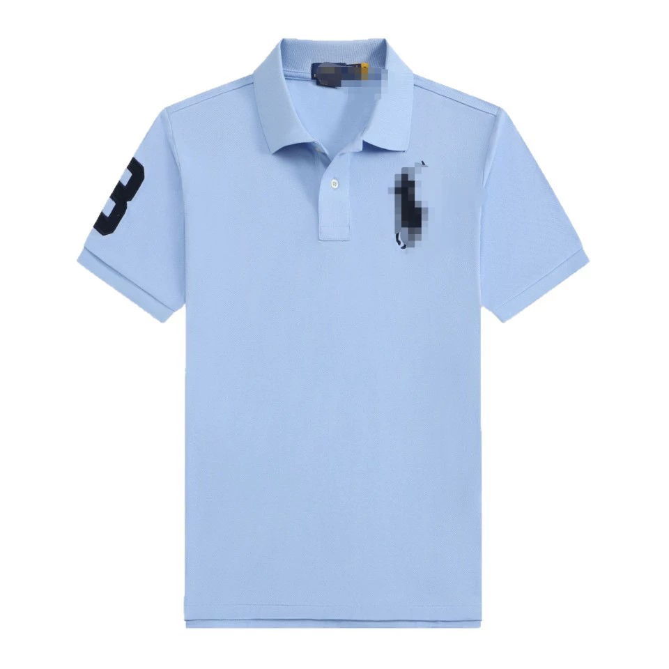 Малайзийский логотип, мужская свободная футболка с короткими рукавами и вышивкой из чистого хлопка большого размера, классическая оптовая продажа