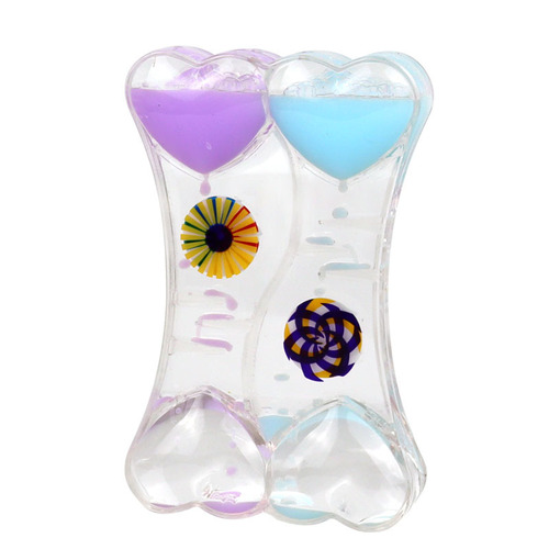 Creative same slide oil drop toy plastic oil drop ornament pudding milk liquid hourglass oil leak gift
