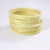 New nine -layer stacking silicone gold foil paint jelly bangles hand loop cross -border European and American manufacturers direct sales