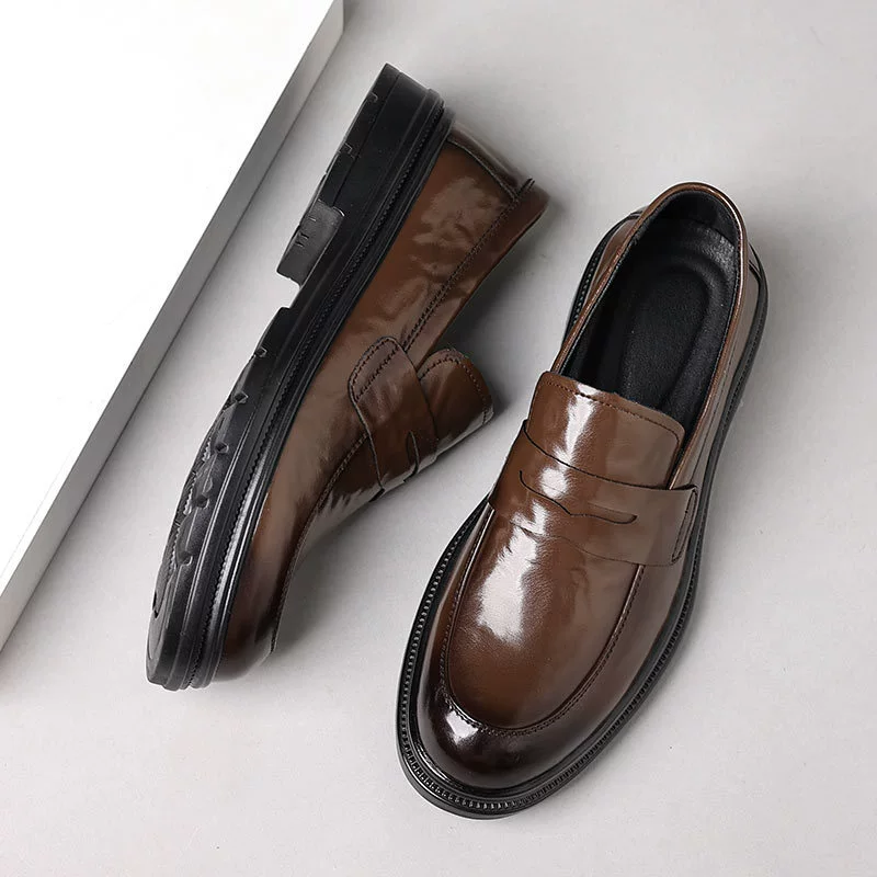 Кожаная кожаная мужская кожаная обувь мужская деловая повседневная обувь Lefu, универсальная модная удобная обувь