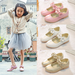 2024 Spring/Summer New Arrival Girls' Floral Shoes for Students & Older Kids—Princess Style, Drop Shipping on Single Item