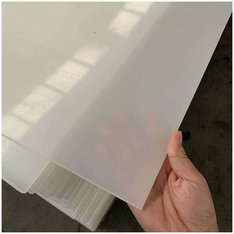 1山东PP板厂家批发PP塑料板 PP板材 米灰 米黄 蓝色PP板