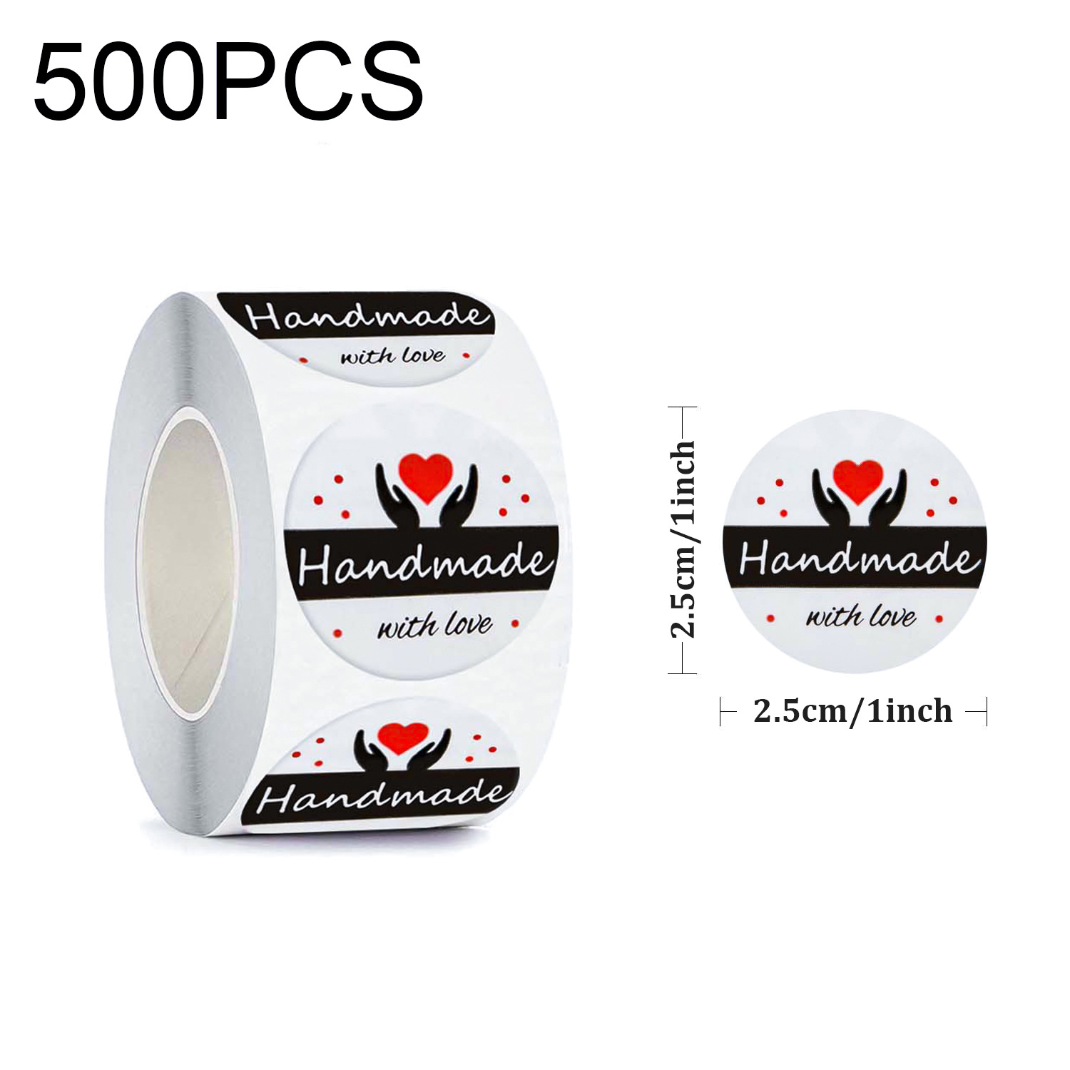 Gracias por la etiqueta de sellado y la etiqueta de etiqueta adhesiva decorativa del sobre