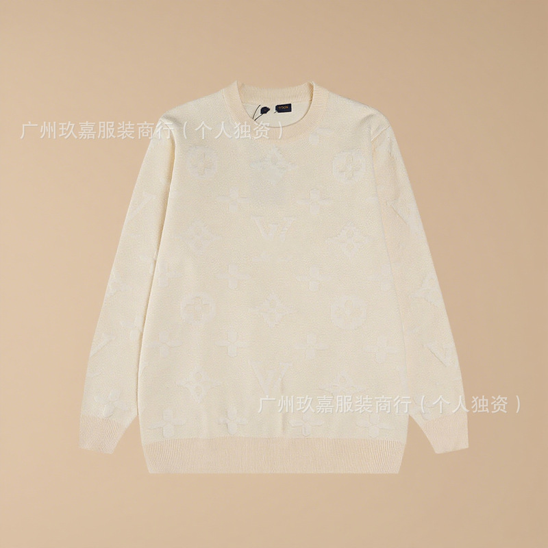 跨境.正确版.驴家.G家.迪家25新款嵌花提花针织毛衣(高品）|undefined