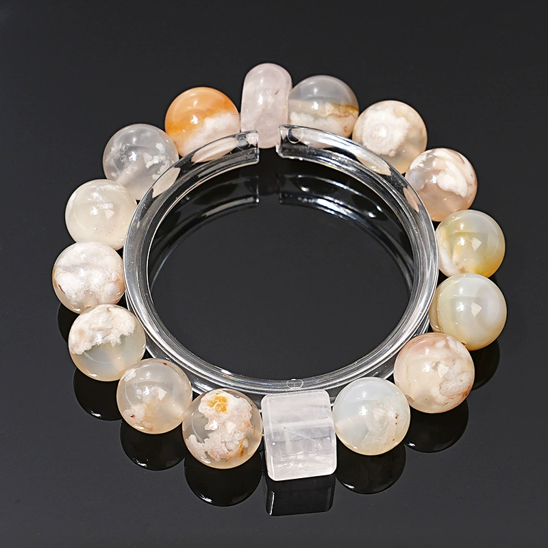 Organic agate fashionable crystal bracelet, wholesale