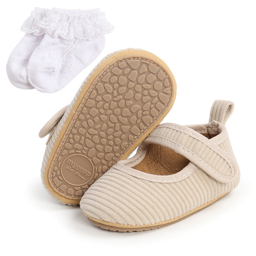 Corduroy baby shoes baby princess shoes toddler shoes M2015