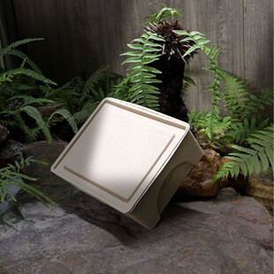 Manufacturer's Ready-Made Kraft Paper Box Jewelry Box New Year's Gift Box Souvenir Paper Pulp Box Environmentally Friendly Degradable Pulp Molding