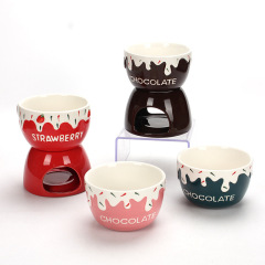 現物ミニセラミックチーズチーズ加熱炉かわいい家庭用diyデザートスナックチョコレート炉高颜値