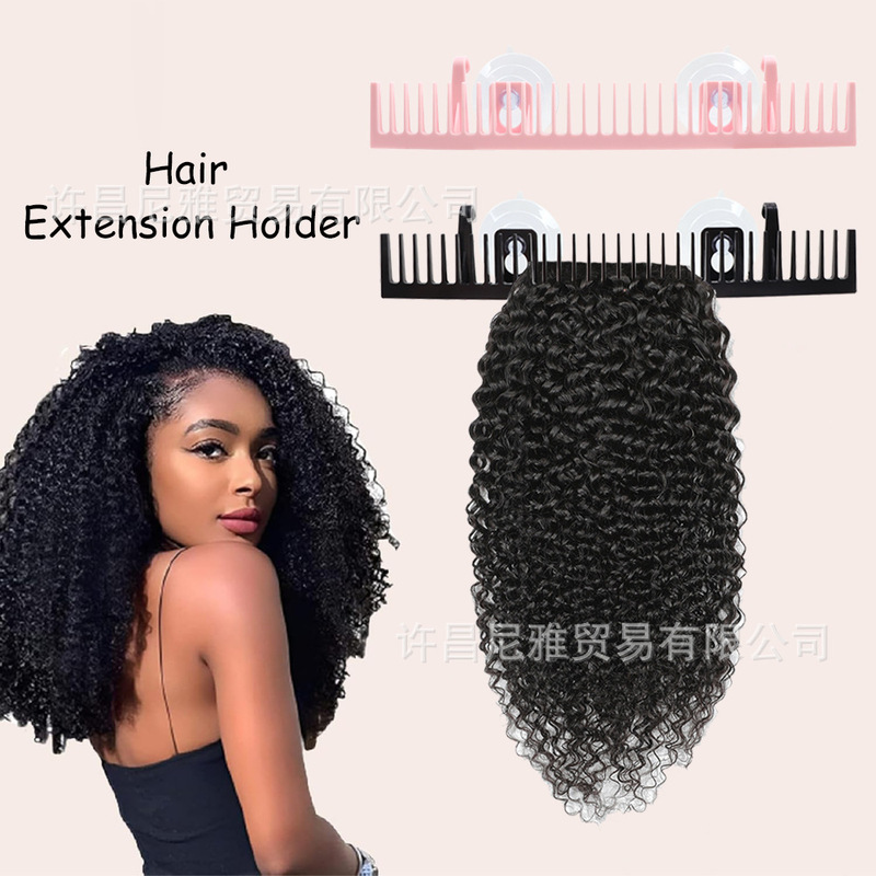 Hairdressing Tools Plastic Hair Extension Rack Hair Placement Rack Sturdy Suction Cup Hair Extension Hair Bundle Hanging Rack Hair Piece Rack Hairdressing Tools Plastic Hair Extension Rack Hair Placement Rack Sturdy Suction Cup Hair Extension Hair Bundle Hanging Rack Hair Piece Rack