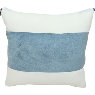 Spot cushion quilt simple warm gray stitching embroidered logo dual-purpose pillow quilt a generation of hair