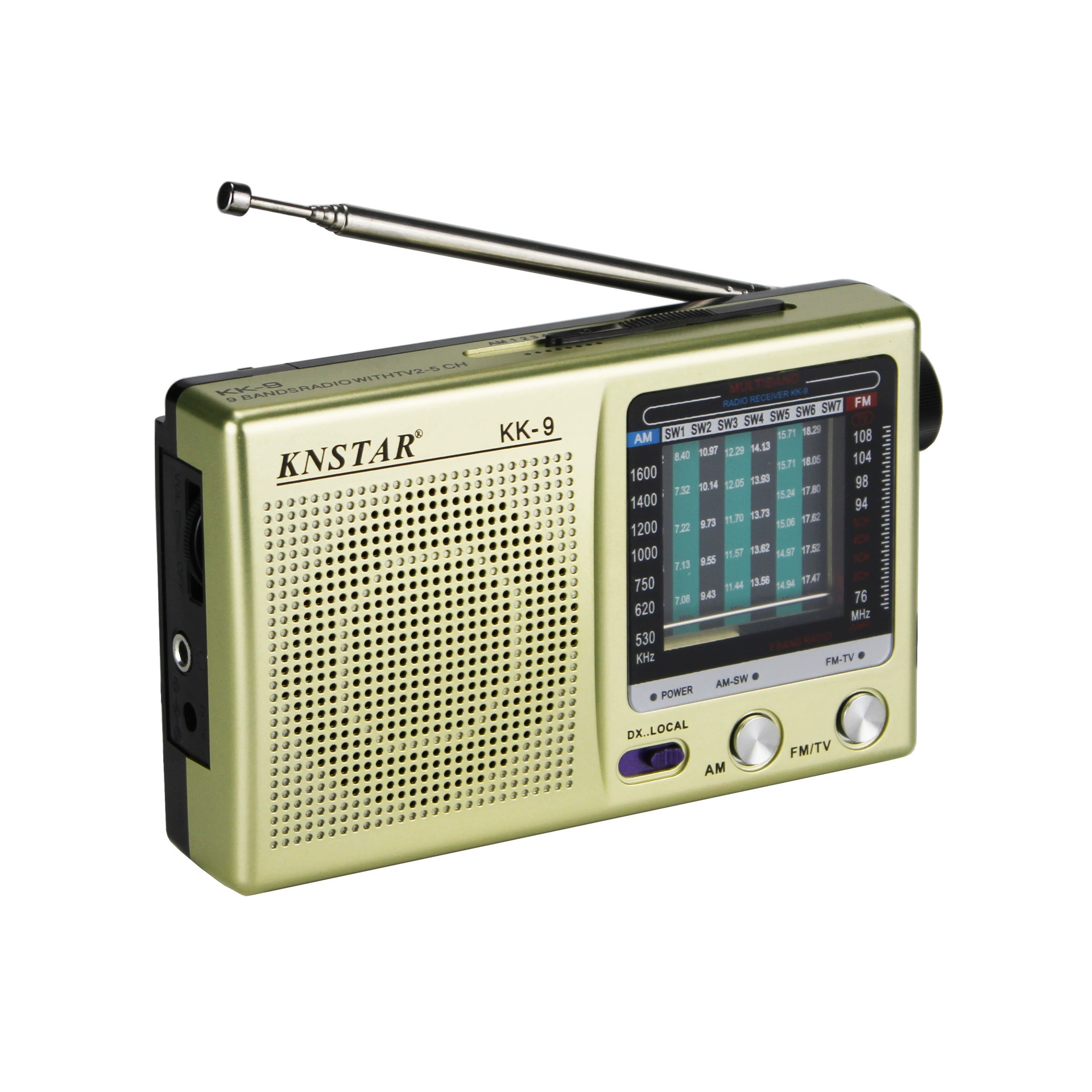 Новый многополосный старомодное радио пожилой полупроводник многофункциональный am fm sw портативный ретро