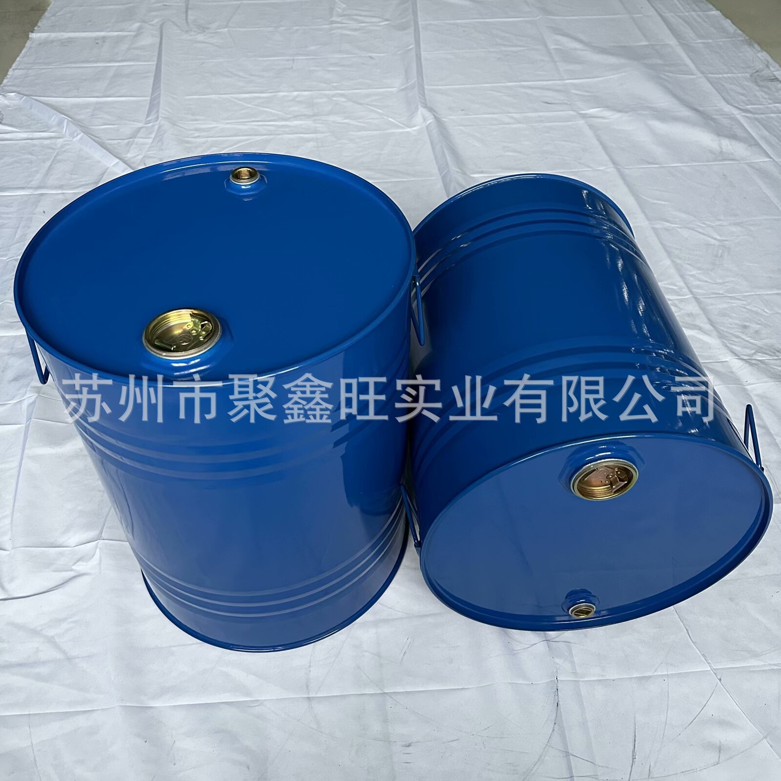 50l闭口蓝桶化工桶铁皮桶烤漆桶钢桶柴油桶厂家现货颜色可选