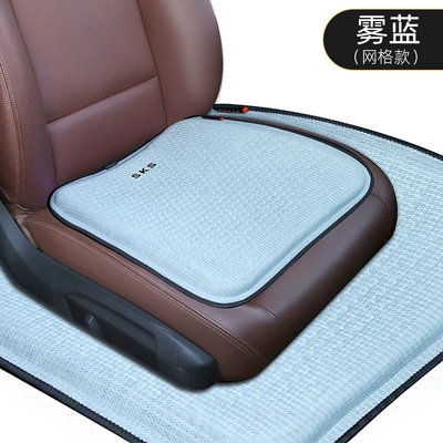 Cool pad: Jelly Car Mat Summer Cool - c-fog-blue-grid-gel