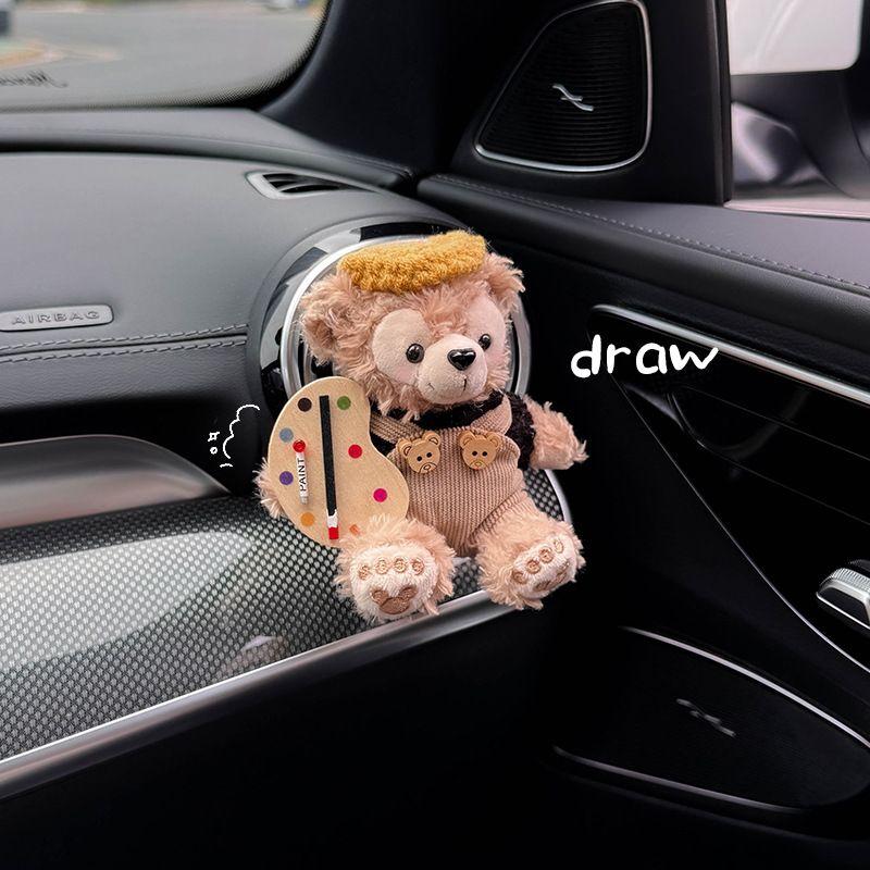 Aromaterapia para automóvil Decoración de salida de aire acondicionado para automóvil 2025 Nuevo Shirolimei Adornos lindos Fragancia para automóvil Mujer